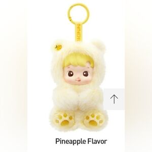 Authentic Popmaer Hacipupu Gummy Bear Plush Pendant - Pineapple